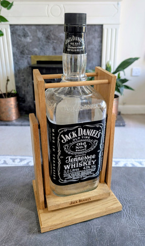 Empty jack daniels bottle - jack,