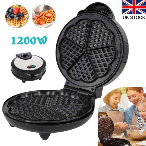 1200w iron heart shaped - iron, waffle