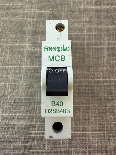 Steeple mcb 40a d2sb40b - steeple,