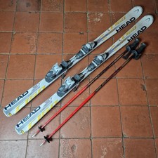 Head C160 155cm Skis with Tyrolia SLD 11 Bindings Beginner Intermediate Set