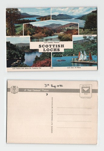 Postcard scottish lochs - scottish,