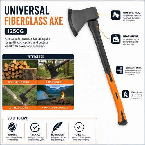 Universal axe 1250 with - universal,