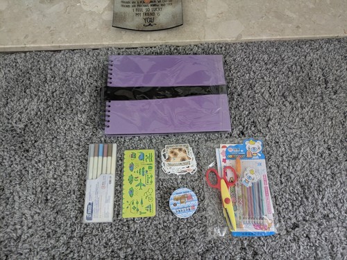 Brand new purple diy scrapbook - purple,