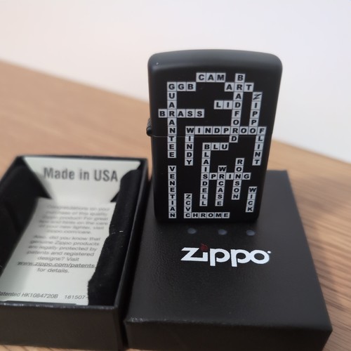 Zippo crosswords edition - zippo,