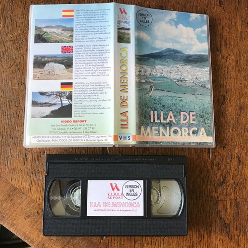 Vhs video cassette - vhs, illa