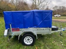 7x4 Heavy Duty Caged Apache Trailer Complete  with Cover- Spare Wheel- Rear Prop