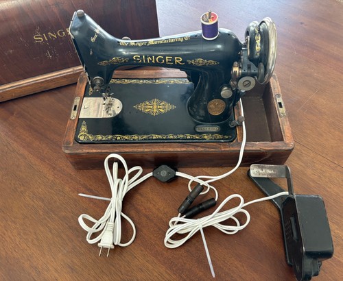 Antique 1920 singer - 99k, sewing
