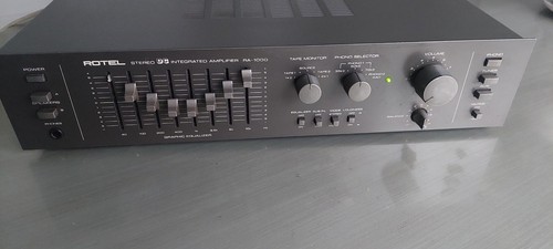 Rotel 1000 stereo amplifier - rotel,