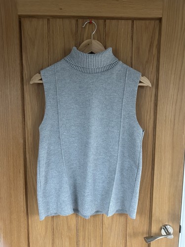 Zara sleeveless knit grey - sleeveless,