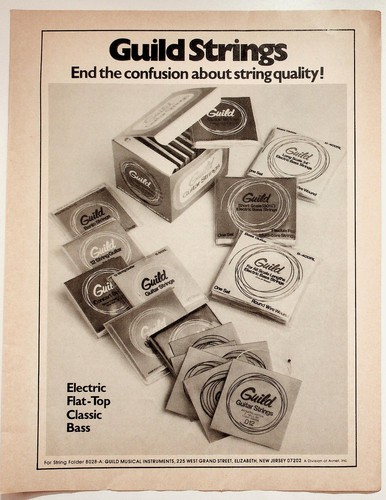 Guild strings vintage - guild,