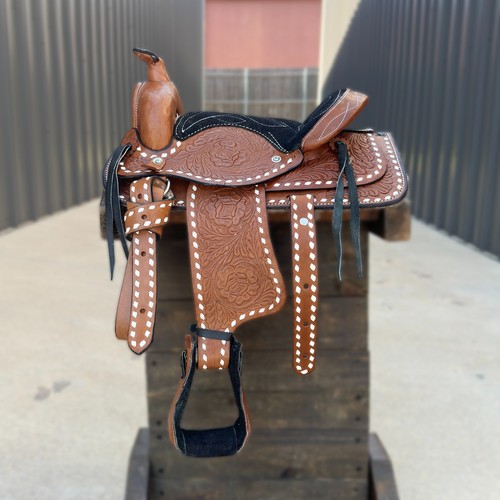 Used buckstitch brown pony - used,