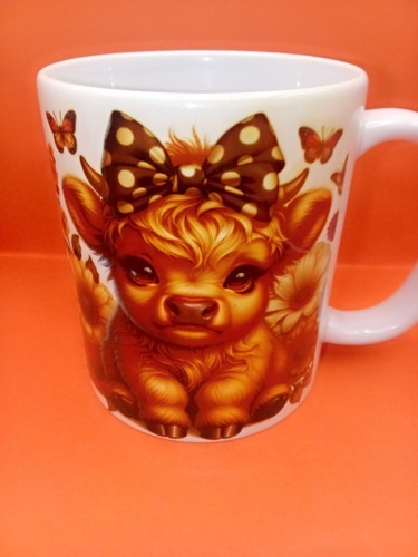 Cute highland cow mug - cute,