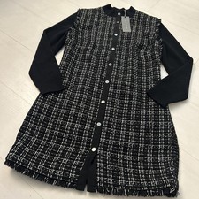 Mint Velvet Black Boucle Mini