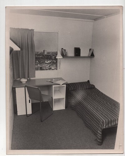 Prison cell interior for - cell, 1970s