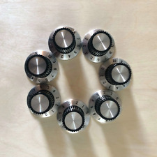 set of 7x repro TOYA Soundcity  / Simms Watts  amplifier control knobs