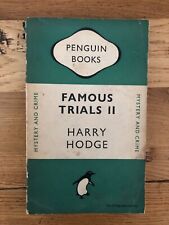 Famous Trials 2 by Harry Hodge Penguin Crime First Edition 1948