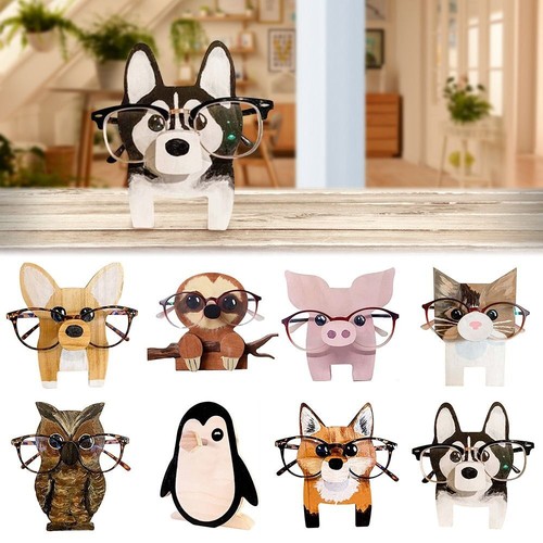 Wooden sunglasses stand - wooden,