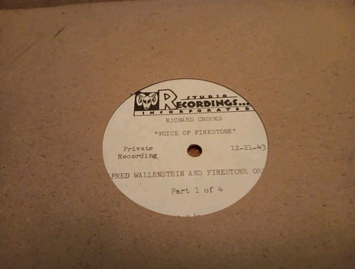 Fred wallenstein rpm - 78,
