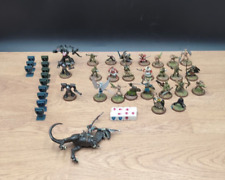 Lot Of 27 Various Heroscape Figures Tiles Plus 8 Dice Fantasy Role Play Game