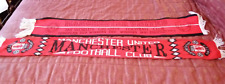 Two Vintage Man Utd Scarves