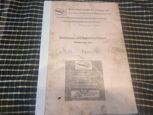 Bsa 500 650 - 500/650, bms