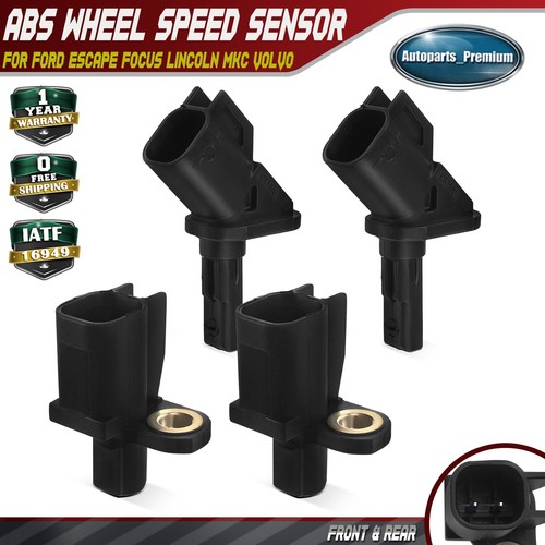 4pcs front rear - rear, abs