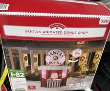 Gemmy 7.5' Animated Donut Shop