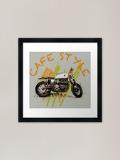 Cafe Style Street Bike. Bikers