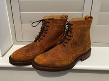 Barker Calder Wing-Cap Boots