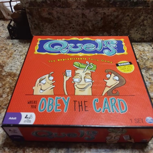 Quelf board game unpredictable - quelf,