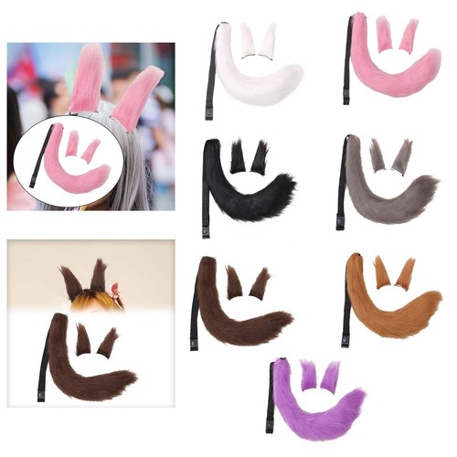 3pcs ears and tail set - set, anime
