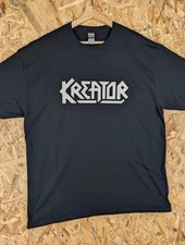 New! Men's Kreator logo t shirt size XL Heavy metal Rock Black