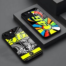 Valentino Rossi Phone Case iPhone 16 15 14 Pro 11 13 12 Mini XS XR Max 8 7 6Plus
