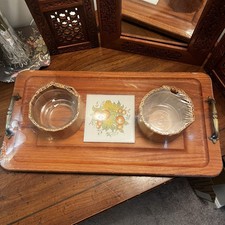 Vintage MCM Vermillion Cheese