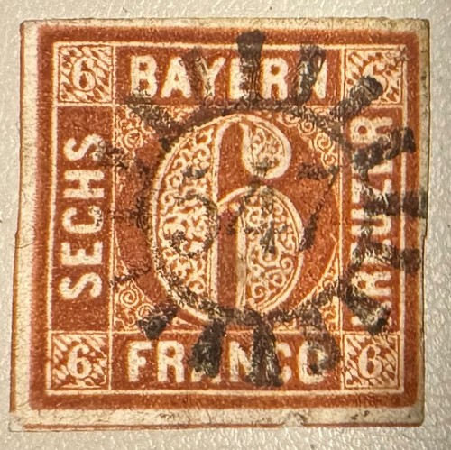 German states bavaria 1862 - german,