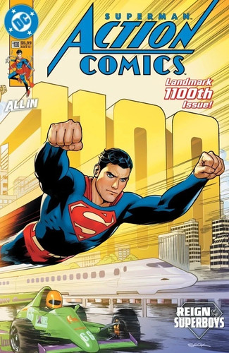 Action comics 1100 cover - action,