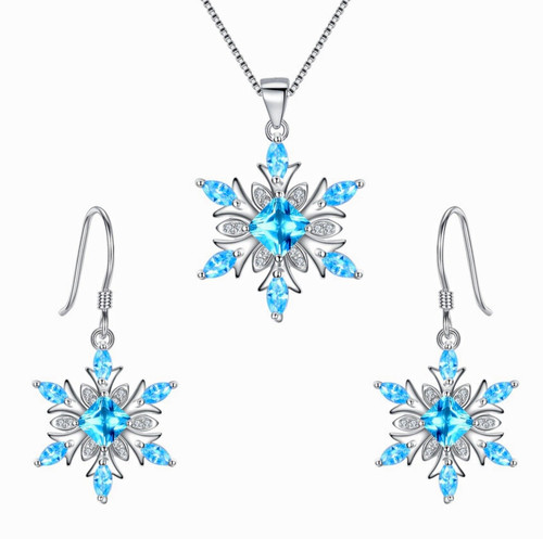 Ever faith sea blue - sea, zirconia