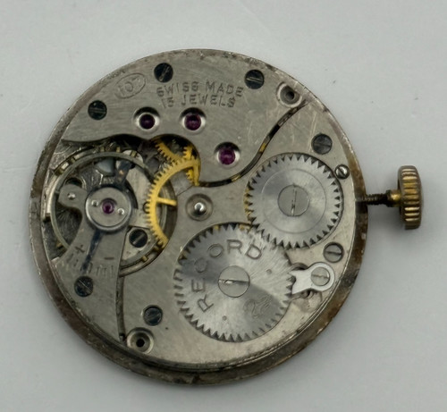 Record 107 watch movement avia - watch,