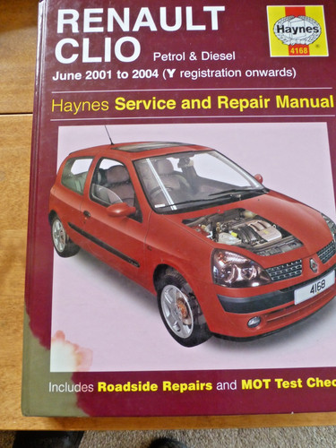 Renault clio haynes - clio, service