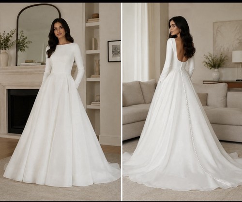 Morilee wedding dress uk10 - uk10, m