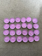 24 Pink Tea Lights Bulk