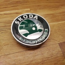 SKODA OCTAVIA FABIA GENUINE 55 MM CENTER WHEEL HUB CAP 1PCS 6U0601151L MHB