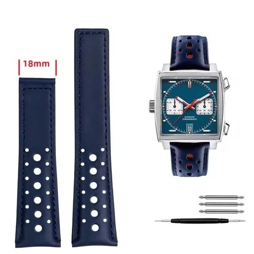 For monaco 22mm - 22mm, leather