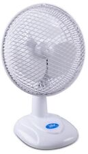 Prem-I-Air Portable Air Cooling Small 6'' inch Clip on Desktop Desk Fan - WHITE