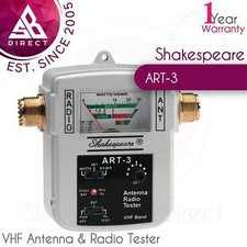 Shakespeare ART-3 Antenna Radio Tester│For Marine VHF Radio│White