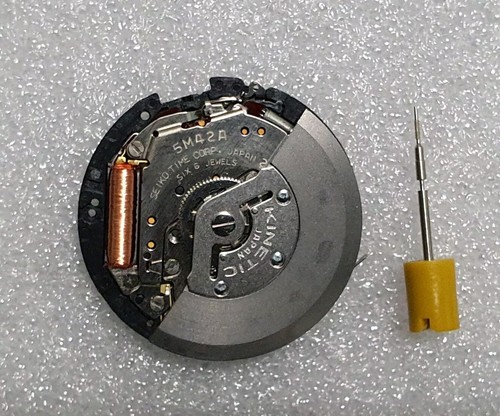 Seiko 5m42 kinetic movement - 5m42,