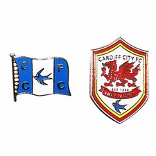 New Cardiff City Pin Badge