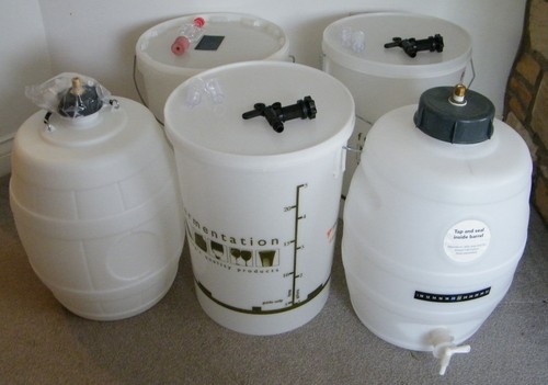 Home brew 23l - 3, fermenters