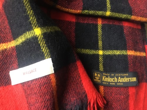 Wool scarf kinloch - wool, by