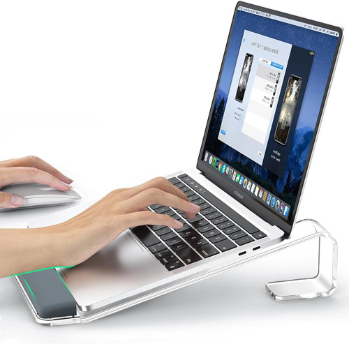 Acrylic laptop stand - stand, for